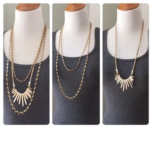 Stella & Dot Zuni layered necklace